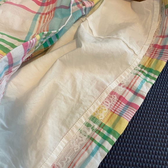 LILLY PULITZER Franco Plaid strapless dress size 4 - Picture 10 of 11